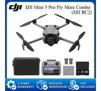 Dron DJI Mini 5 Pro Fly More Combo 4K Profesional Original Mejorado con Seguimiento Activo 360 ° Sensor CMOS de 1 pulgada, apertura 1:8, sensor para mini cámara de dron. Fly More Combo(Djirc-N3)
