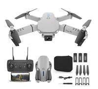 Dron E88 Pro | Conjunto de dron + 3 baterías + funda | 1800mAh