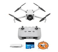 Dron Mini con cámara ligero y plegable con vídeo 4K HDR, 38 min de tiempo de vuelo, Grabación vertical y funciones inteligentes (DJI Mini 3 (EU) Bundle 01)