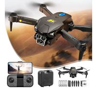 Dron plegable Fankiway HD con triple cámara y capacidad para superar obstáculos