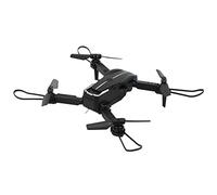Dron Plegable RC, Dron para Evitar Obstáculos Tres Lados, Cuadricóptero 2,4 GHz con Cámara 4K HD Retorno con una Tecla, Aterrizaje Conspegue con una Tecla,splazamiento Inteligente para(Negro)