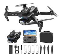 Dron Viflosae WiFi FPV con cámara dual HD 1080P, mantenimiento de altitud, cuadricóptero RC plegable - Ofertas del Cyber Monday 2024