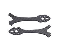 drone arm, Brazo de repuesto de fibra de carbono de 5mm, Compatible con cuadricóptero MARK5 Mark 5 de 5 pulgadas con Mini marco,for drones(1x Front and 1x Rear)