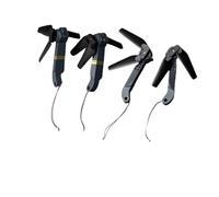 drone arm, Juego de brazo de Motor for Dron, pieza de cuadricóptero ligero, hélice, color negro y azul, 4 Uds.,for drones(Desktop clip)