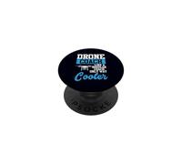 Drone Coach Regular Coach Only Way UAV Humor PopSockets PopGrip Adhesivo