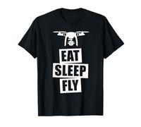 Drone Eat Sleep Fly Camiseta