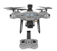 Drone KY102 RC, Double Caméra 4K HD, Zoom 50X, Drone de Photographie Aérienne avec Vol Stationnaire Intelligent, 1800 MAh, 4 Voies, évitement D'obstacles, Retournements à 360°