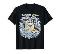 Drone para Refugiados - Protesta tecnológica a Tierra Camiseta