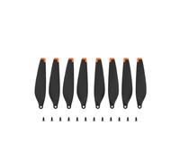 Drone Propeller, 8 hélices de Fibra de Carbono compatibles con dji Mini 3/3 Pro,Low-Noise Blades(Mini 3 Black Orange)