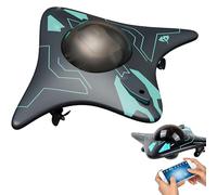 Drone submarino, Conectividad inalámbrica, Control de aplicación inteligente, Transmisión de imagen en tiempo real 1080p HD, Equipado con luz led, para exploración submarina y juguetes para adultos