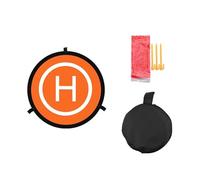 Drones plegables de plataforma de aterrizaje, universal, impermeable, portátil con accesorio de bolsa de transporte (55 cm)