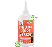 Droolings Limpiador Oidos Perros y Gatos 250ml 100% Natural para Orejas con Cera Picor Acaros y prevenir Infecciones u Otitis
