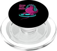 Drop Beat Beet DJ Humor Música Juego de Palabras PopSockets PopGrip para MagSafe