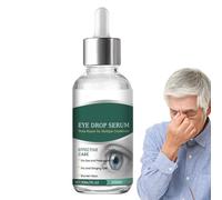 Drop de salud ocular - 30 ml de botella de lubricación de ojos secos, fórmula de humedad compacta, enrojecimiento de irritación uso del escenario de bienestar | Vision Support Supplements Family F