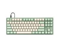 Drop Expression Series Shinai TKL - Teclado mecánico - Interruptores táctiles Holy Panda X - Teclas PBT de Doble Disparo - Retroiluminación LED - Verde