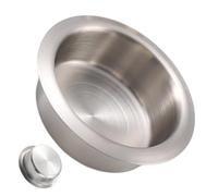 Drop In Cup Drink Holder For Boat Stainless Steel Silver