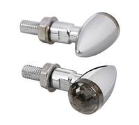 Drop, intermitentes LED - Cromo