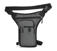 Drop Leg Bag - 31x18CM Waterproof Motorcycle Thigh Waist Bag | Portable Shoulder Leg Pack with Adjustable Strap | Outdoor Hiking Riding Utility Pouch Polyester PU Travel StorageBag