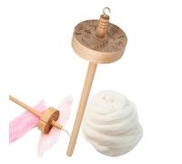 Drop Spindle - spinniNng Wool Starter Spinner | Top Whorl Drop Spindle | Wooden Spindle Kit Hand spinniNng Wool Starter for Beginners Professionals Sewing Weaving spinniNng Knitting