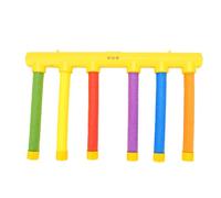 Drop Sticks Challenge Game Divertido Juguete Interactivo para Niños y Adultos con Entrenamiento de Coordinación Mano-Ojo 28x35cm (Yellow)