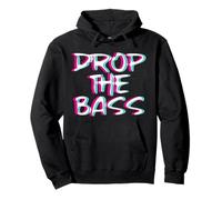 Drop The Bass Outfit I Trippy EDM Festival Ropa Techno Sudadera con Capucha