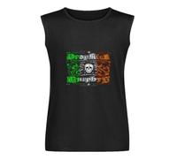 Dropkick Murphys - Camiseta sin mangas para hombre, de algodón, color negro, Negro , S