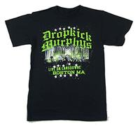 Dropkick Murphys Live Lansdowne Boston MA Black T Tshirts Camisetas y Tops Merch Black(XX-Large)