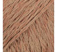 DROPS Belle 25 UNI Forrest Brown - Hilo de lino y viscosa de algodón (120 m/50 g)