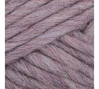 Drops Eskimo - Hilo de lana pura para tejer de un solo hilo, peso supervoluminoso, 1.8 onzas, 55 yardas por ovillo (36 amatistas)