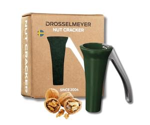 Drosselmeyer Cascanueces Profesional en Zinc Cascanueces Robusto y Ergonómico para Todo Tipo de Nueces - Diseño Sueco Galardonado - Fácil de Usar y Limpiar - Regalo Original de Cocina