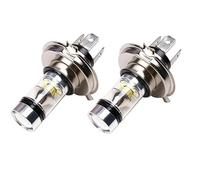 Drovian luz trasera del coche 2 uds LED H4 H7 luz antiniebla Led faro de coche para Super brillante H8 H9 H11 9005 9006 H1 H3 bombilla Auto 12V 24V azul hielo 8000K(8000K,H4)