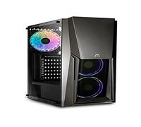 DROXIO Accesorios PC y Portátiles Marca Modelo Caja ATX Gaming Burner Crist TEMPLAD RGB
