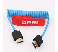 DRRI Cable en espiral trenzado de alta velocidad HDMI a HDMI 2.1 de 8K para Sony A7R-V A7III a7s3, FX3 a Atomos Ninja V
