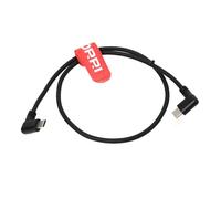DRRI DJI Ronin sc2 rs2 rs3 RS4 - Cable de control de ángulo recto doble USB-C para cámara Sony A7c A7S3 Cannon R5/R6/R7/R8 Panasonic Gh5/GH5S/GH6Nikon z5/z6/z7/z8