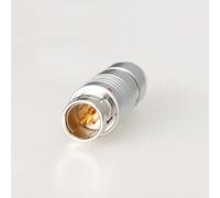 DRRI Fischer S104 A087-80+ - Conector impermeable IP68 Push-Pull