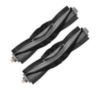 DrRobor 2 Piezas Cepillo Principal para Ecovacs Deebot X1 Omni/ X1e Omni/ X1 Turbo/ X1 Plus/ T10 Omni/ T10 Plus/ N10 Plus, Cepillo de Goma para Ecovacs Deebot N8/ N8 Pro Robot Aspirador