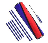 DrRobor Cepillo Suave con Faja de Fieltro para Dyson V6, V7, V8, V10, V11 Fluffy/Absolute, Rodillo suave para cabezal Fluffy Nº 966488-01