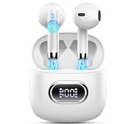Drsasec Auriculares Inalambricos, Auriculares Bluetooth 5.4 HiFi Estéreo, 42H Cascos Bluetooth con 4 HD Mic,2025 Audifonos Inalambricos Cancelacion de Ruido ENC/Pantalla LED/IP7 Impermeable/USB-C
