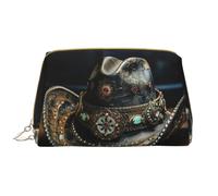 DRTGEDS American West Rodeo - Bolsas de cosméticos para mujer, bolsa de maquillaje pequeña para bolso, bolsa de maquillaje de viaje, Blanco, Talla única