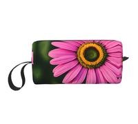 DRTGEDS Beauty Daisy - Bolsa pequeña con cremallera, mini estuche de transporte de maquillaje de viaje, bolsa de cosméticos, electrónica portátil, belleza margarita, Talla única