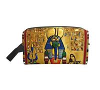 DRTGEDS Bolsa de aseo de la serie Ancient Egypt Tribe, bolsa de cosméticos de maquillaje, bolsa de viaje para artículos de tocador, bolsa de almacenamiento con cremallera, Serie Antigua Egipto Tribe.,