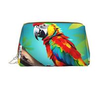 DRTGEDS Bolsa de aseo de viaje con loros en el árbol, bolsa de maquillaje para bolso, bolsa de maquillaje de viaje, mini bolsa de cosméticos para mujer, color blanco, talla única, White, Talla única