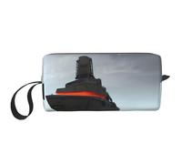 DRTGEDS Bolsa pequeña gigante con cremallera, pequeña bolsa de viaje para maquillaje, bolsa de cosméticos, electrónica portátil, Nave nuclear gigante, Talla única