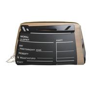 DRTGEDS Bolsas de cosméticos para mujer, bolsa de maquillaje pequeña para bolso, bolsa de maquillaje de viaje, Blanco, Talla única