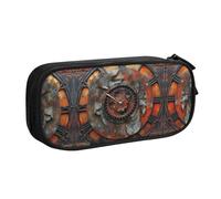 DRTGEDS Clock Gear - Estuche para lápices de gran capacidad, estuche para bolígrafos, estuche de papelería para oficina, Black, Talla única, Deportivo