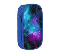 DRTGEDS Cool Star River - Estuche para lápices, estuche estético para bolígrafos, estuche de colores con cremallera, almacenamiento de artículos de papelería Kawaii, Blue, Talla única, Deportivo
