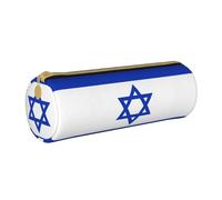 DRTGEDS Estuche multiusos con diseño de bandera israelí para lápices, organizador de papelería para manualidades, trabajo