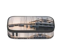 DRTGEDS Estuche para lápices de calabaza de Halloween, estuche para lápices con múltiples ranuras, bolsa portátil para lápices, estuche de colores para oficina, Golf Yacht Club2, Talla única,