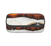 DRTGEDS Estuche para lápices de violín de gran capacidad con 4 compartimentos para hombres y mujeres