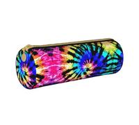 DRTGEDS Exótico Tribe Tie Dye Estilo Elegante Impresión Lápiz Bolsa Roll, Estuche Multifunción para Papelería Organizador Para Artesanía, Trabajo